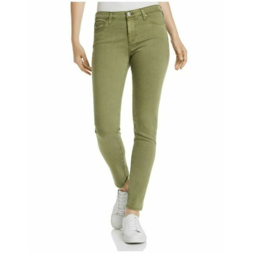 AG Adriano Goldschmied The Legging Ankle Skinny Pants Green 23 AGW218SKWV